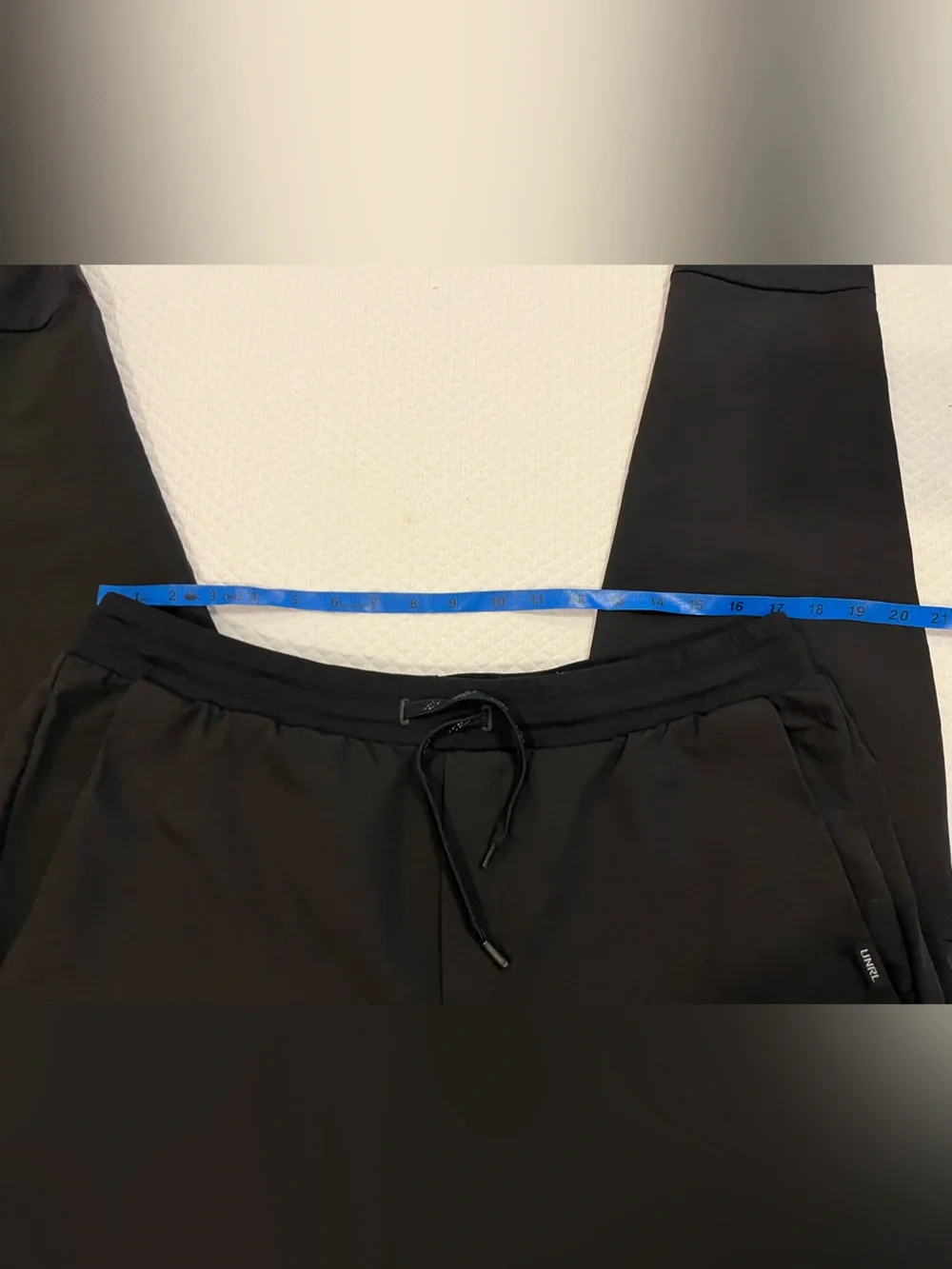 UNRL Black Men's Jogger Sweatpants with Drawstring XL